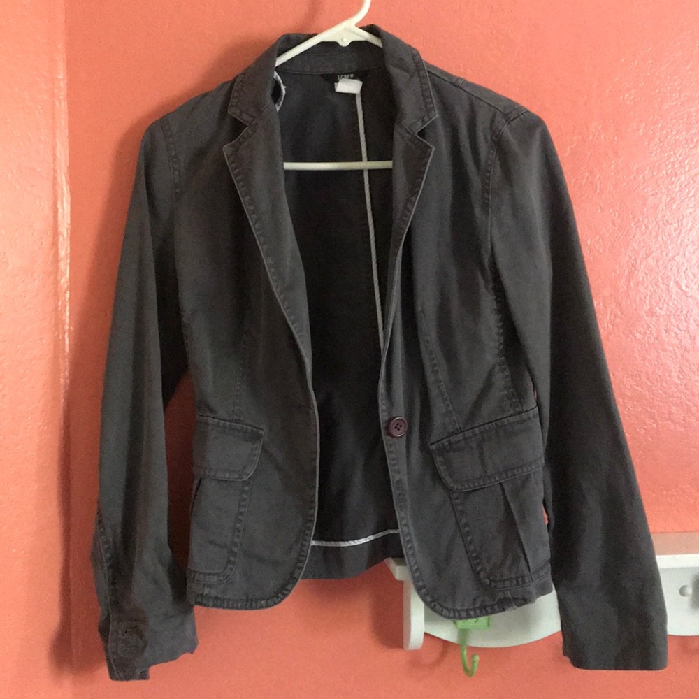 Gray J Crew Blazer - never worn